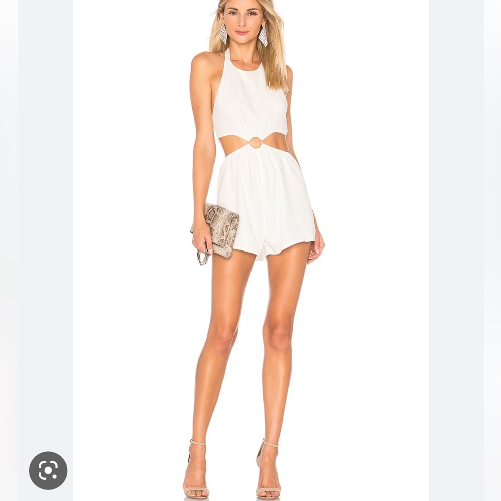 Superdown Eliana O Ring Cut Out Romper